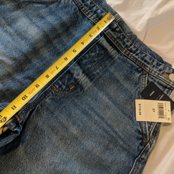 Lucky Brand Relaxed Cropped Crop Jean Overalls - Picture 4 of 9